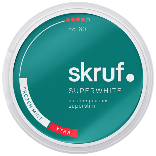 Skruf Superwhite Frozen Mint No.60